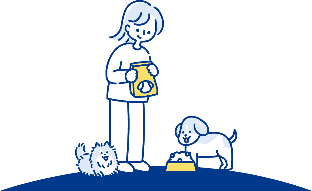 人と犬